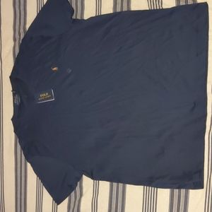 NWT Navy Polo Ralph Lauren Short-Sleeved Tech Shirt
